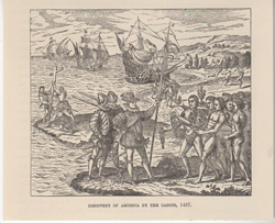 DISCOVERY OF AMERICA BY THE CABOTS, 1497